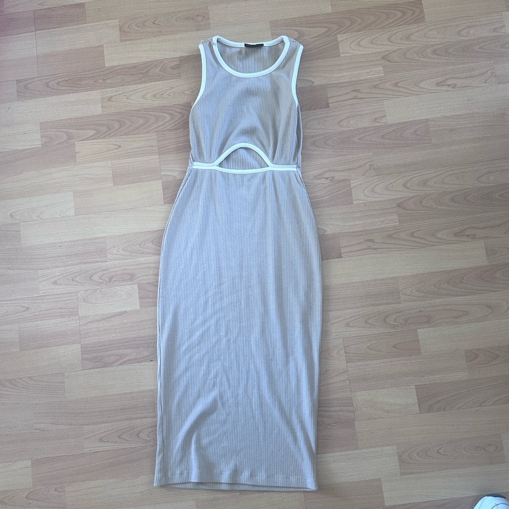 Vici scoopneck cutout Dress